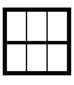 snap on window grids