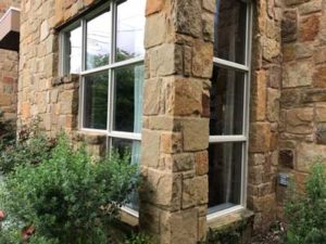 old combination windows with picture windows and single hung windows
