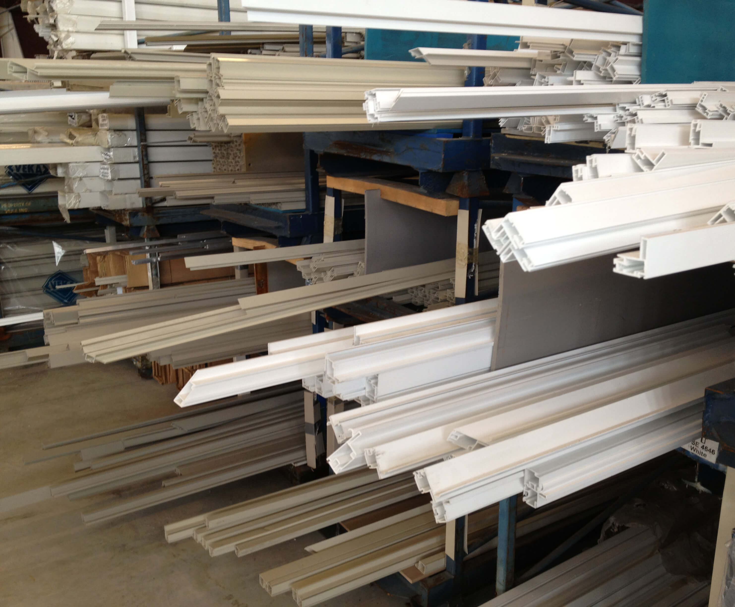 Replacement vinyl window systems.