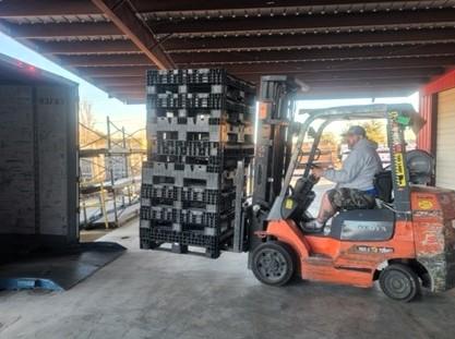 Ringer Windows waste being sent for vinyl recycling